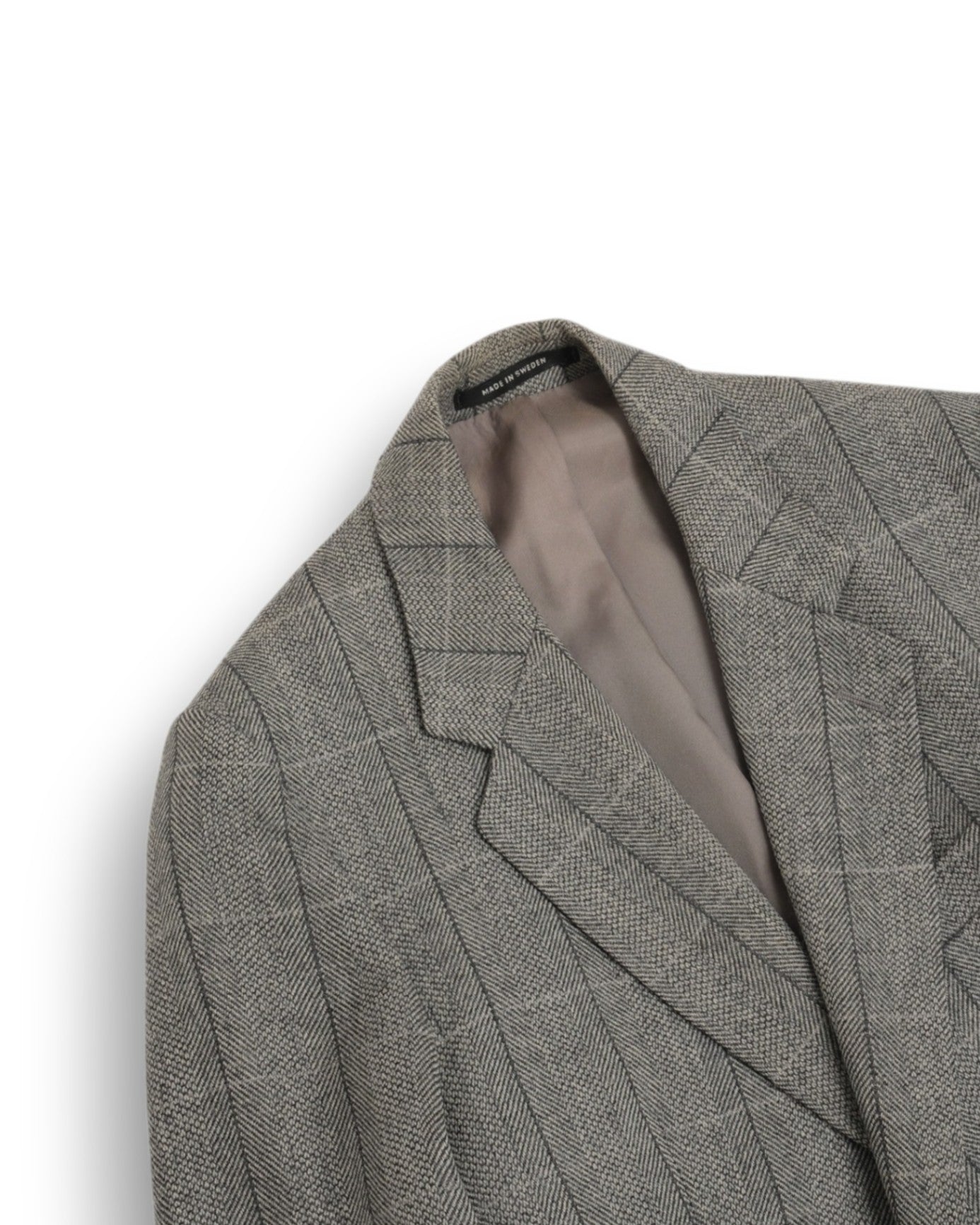 Grey Overcheck Sports Jacket