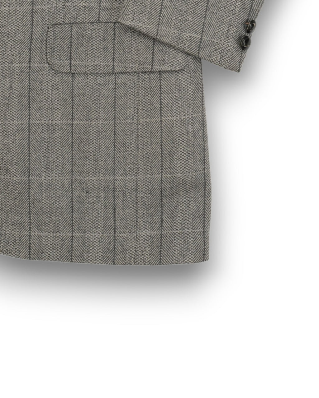 Grey Overcheck Sports Jacket