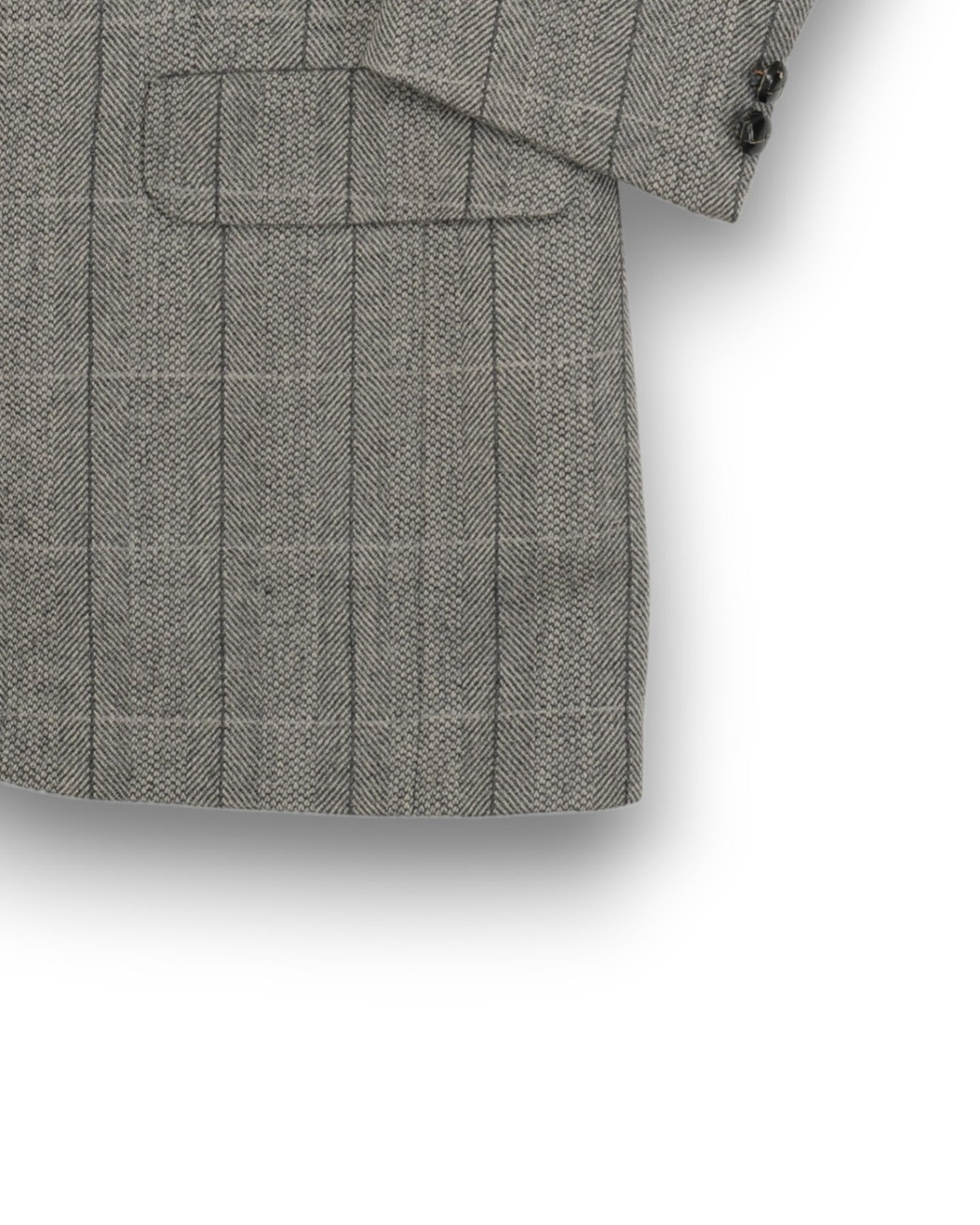 Grey Overcheck Sports Jacket