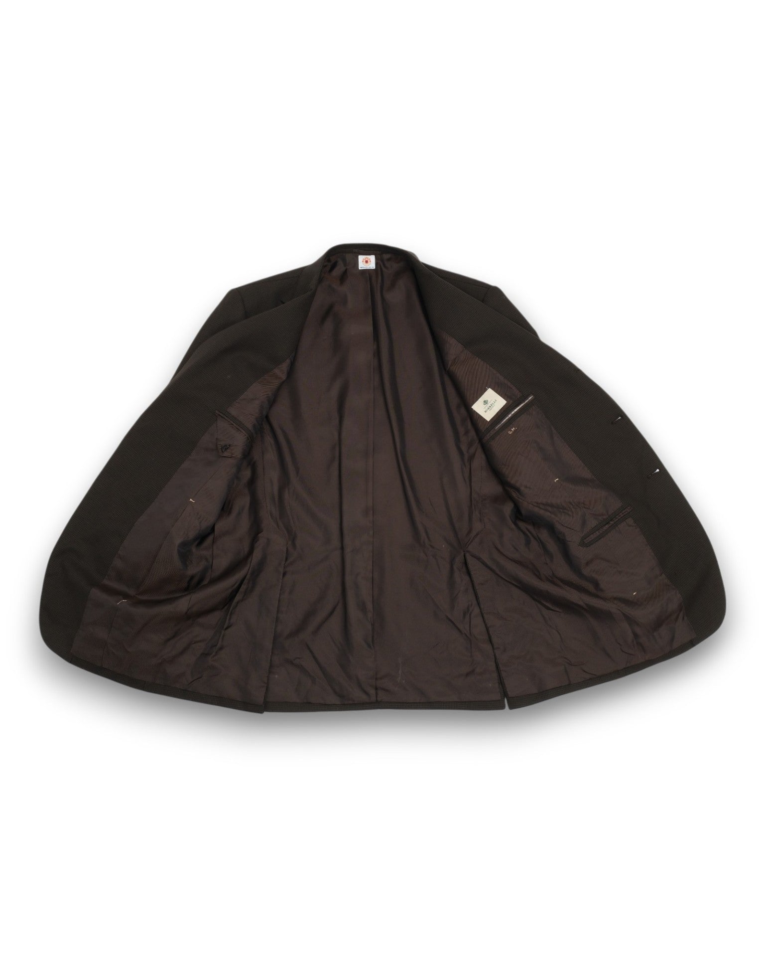 Dark Brown/Black Puppytooth Holland & Sherry Sports Jacket