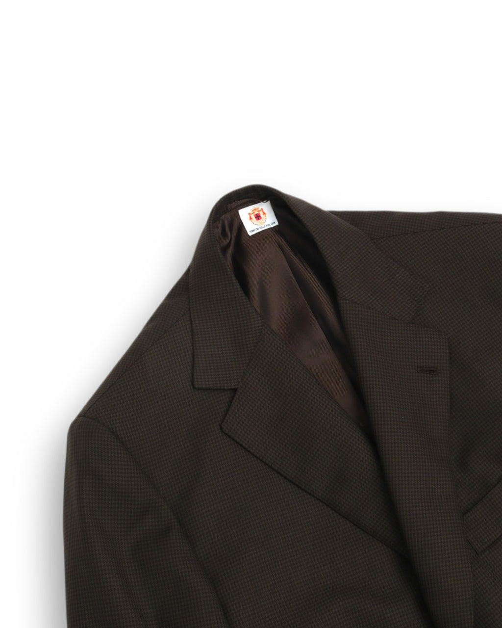 Dark Brown/Black Puppytooth Holland & Sherry Sports Jacket
