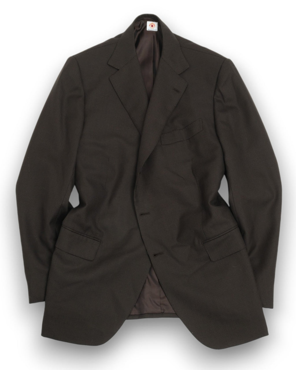 Dark Brown/Black Puppytooth Holland & Sherry Sports Jacket