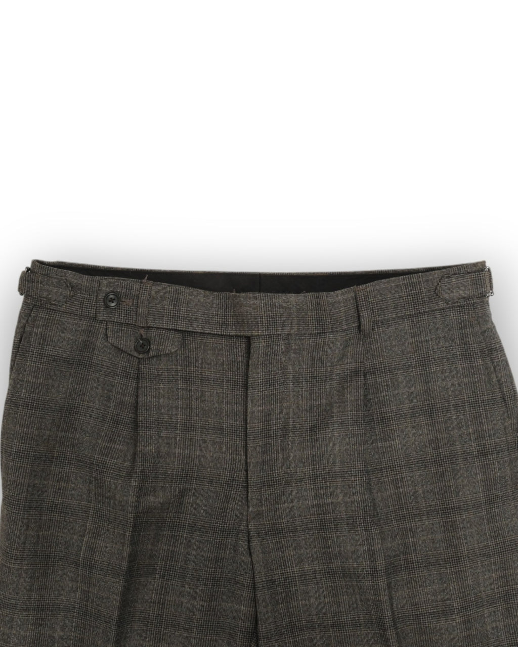 Grey Glen Checked Wool Blend Suit