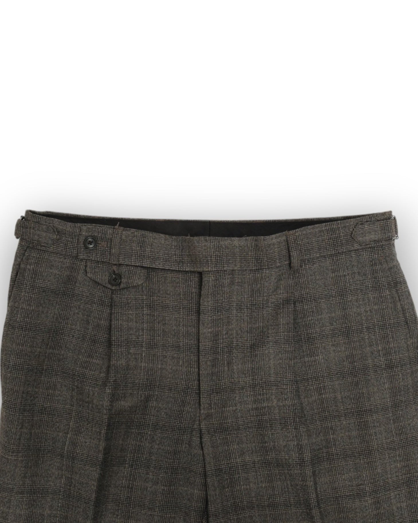 Grey Glen Checked Wool Blend Suit