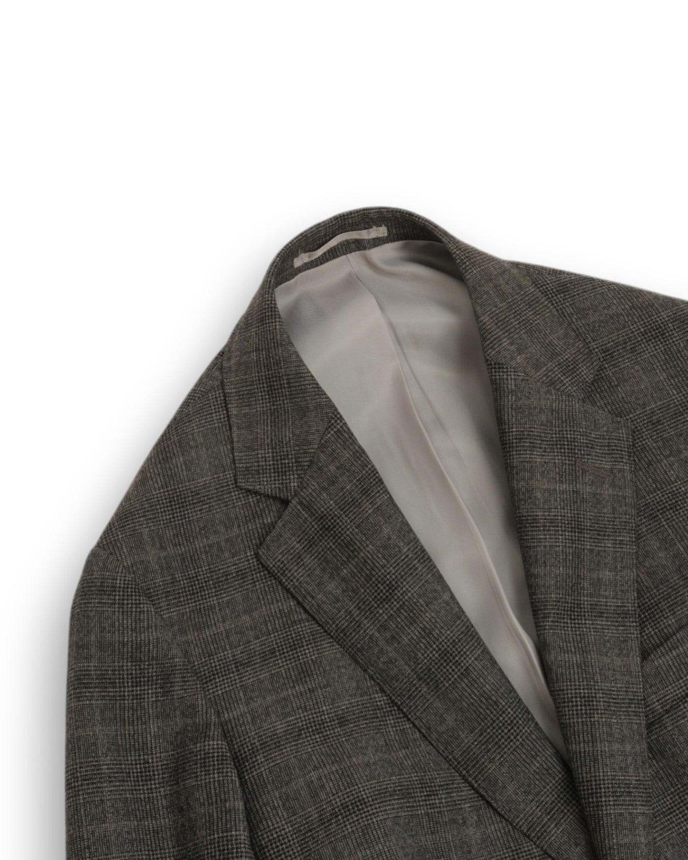 Grey Glen Checked Wool Blend Suit