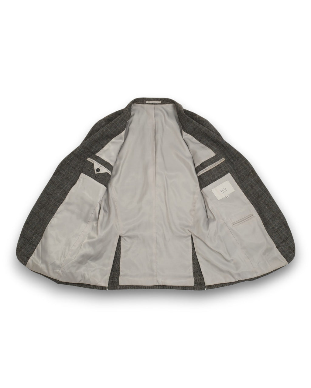 Grey Glen Checked Wool Blend Suit