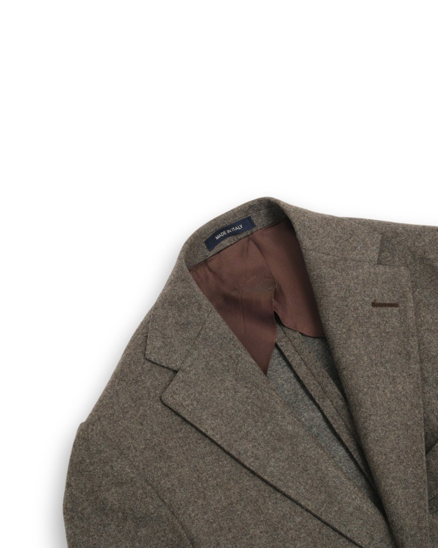 Grey 120's VBC Wool Flannel Sports Jacket