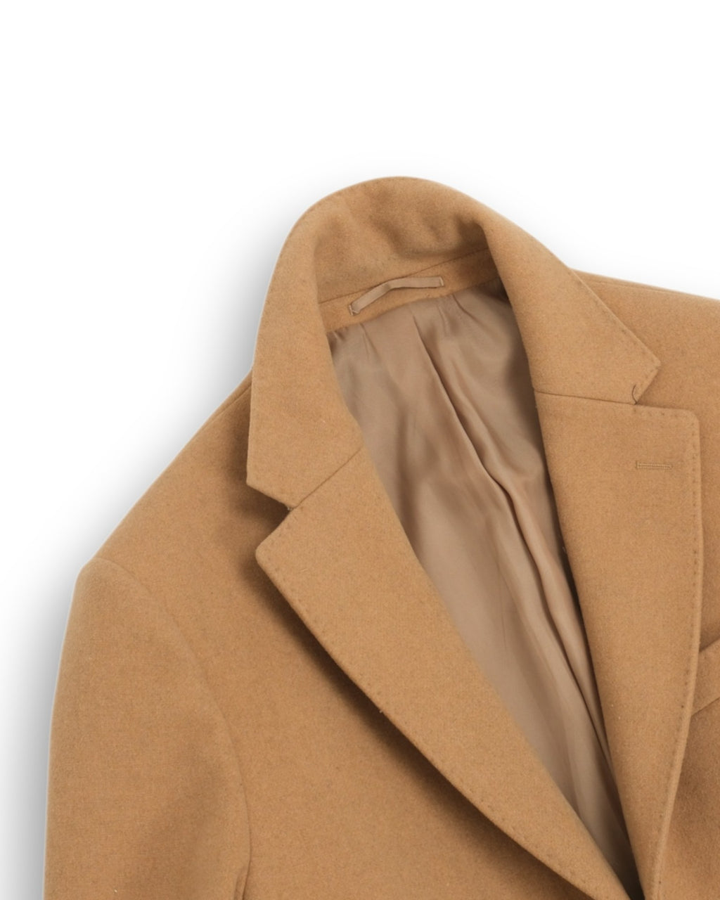 Camel Wool Blend Coat