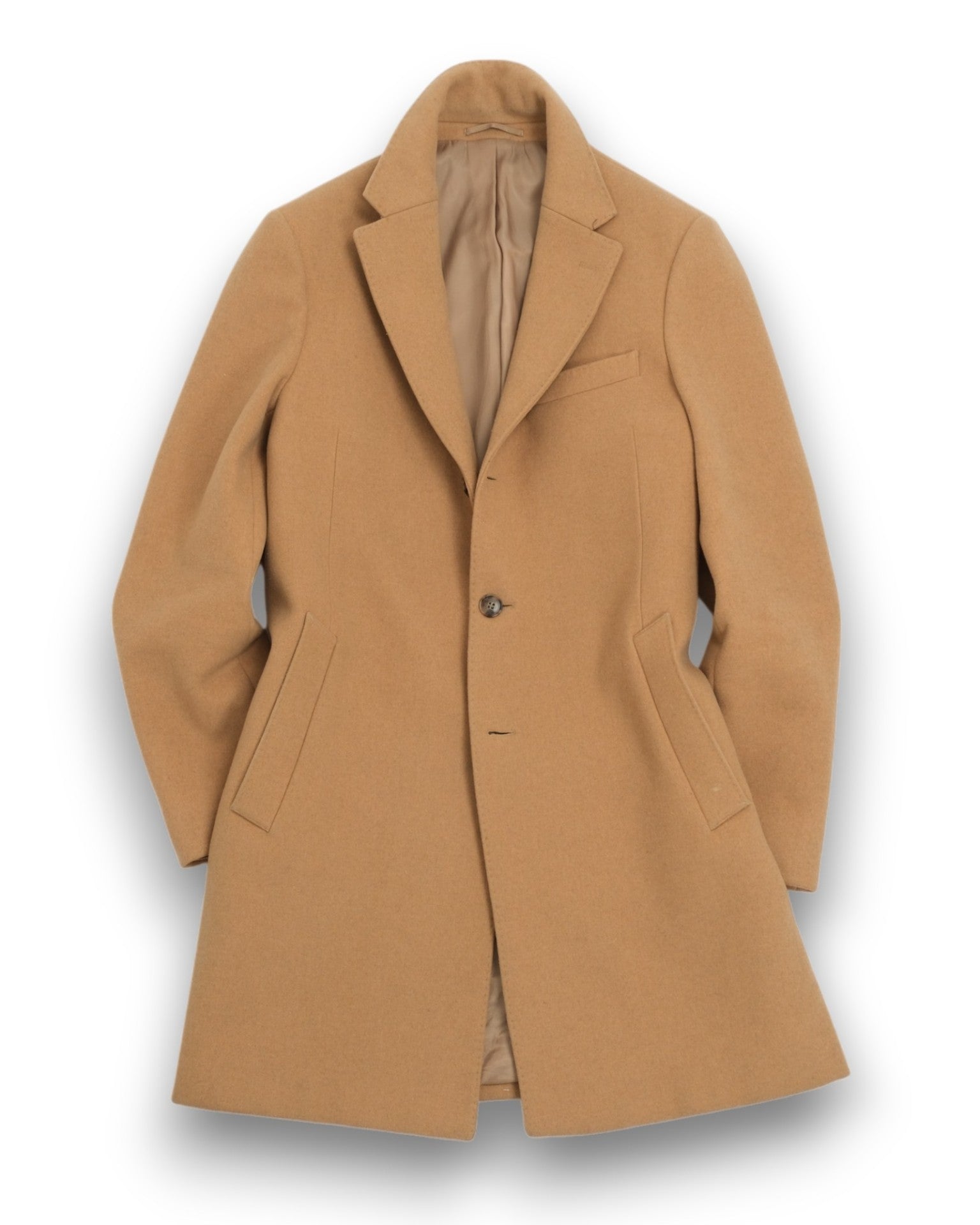 Camel Wool Blend Coat