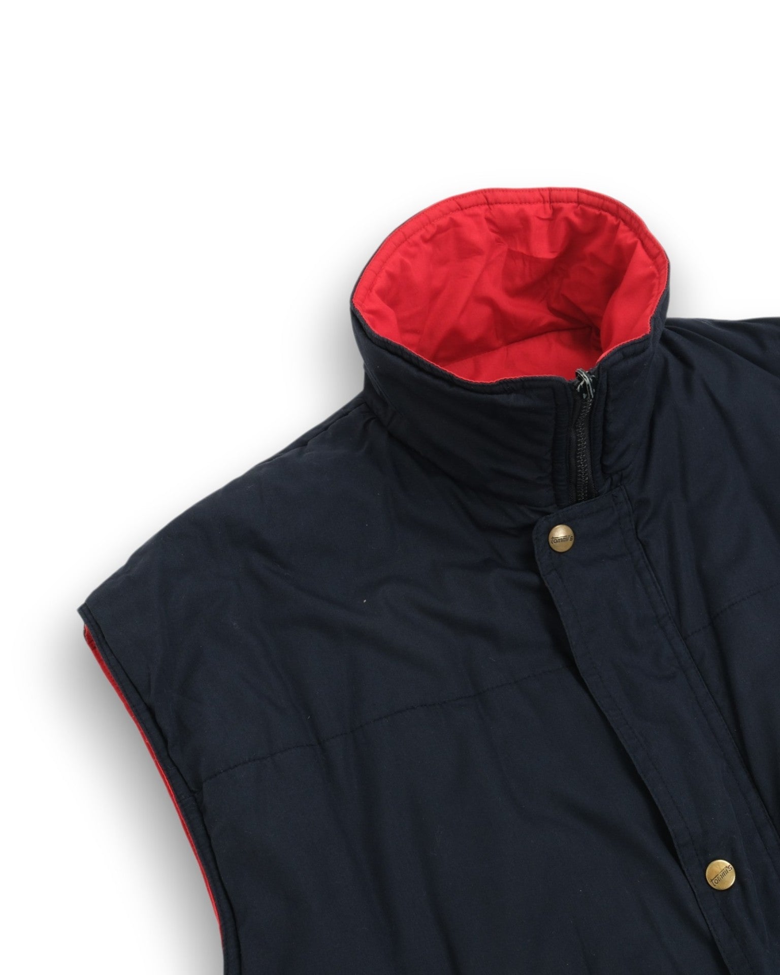 Navy/Red Reversible Gilet