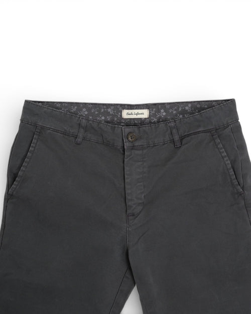 Clay Grey Cotton Twill Trousers