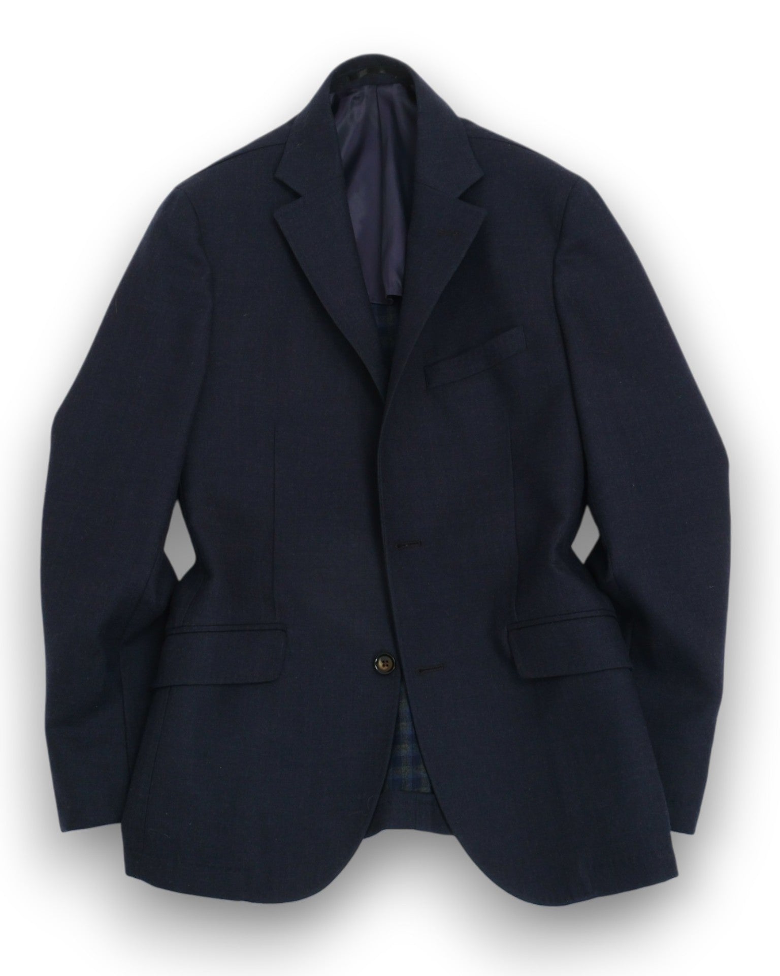 Navy Flannel Sports Jacket
