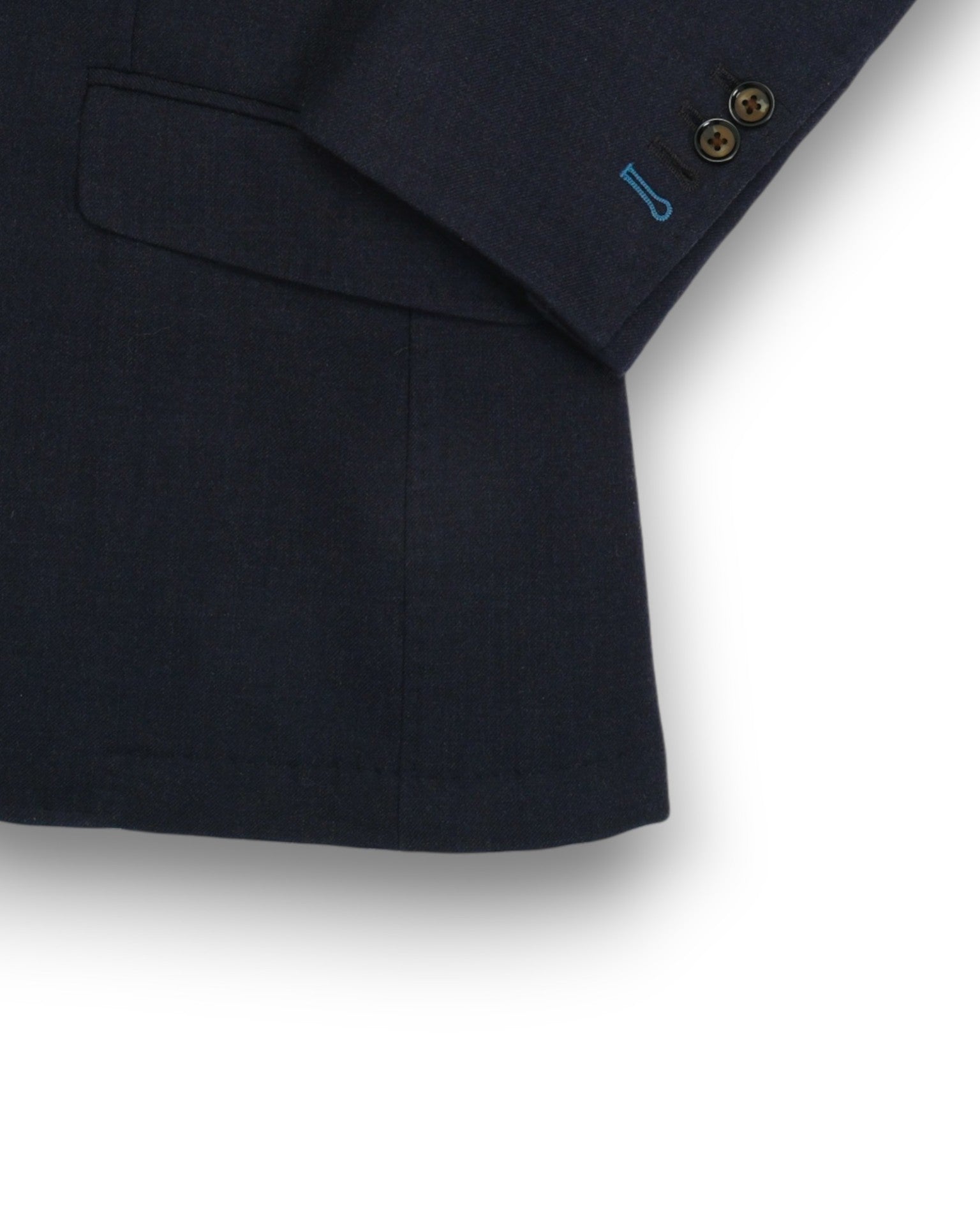 Navy Flannel Sports Jacket