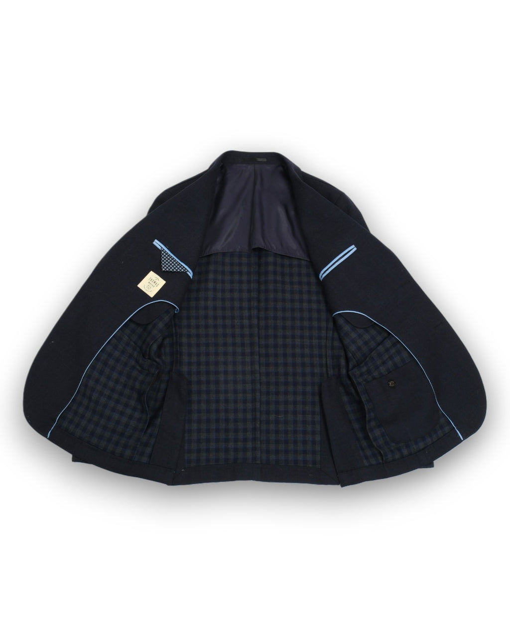 Navy Flannel Sports Jacket