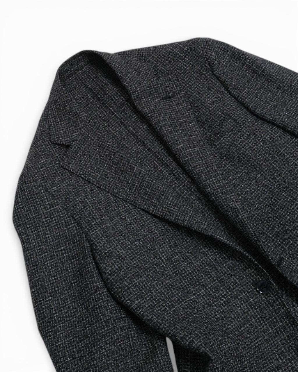 Blue/Navy/White Slubbed Gunclub Sports Jacket