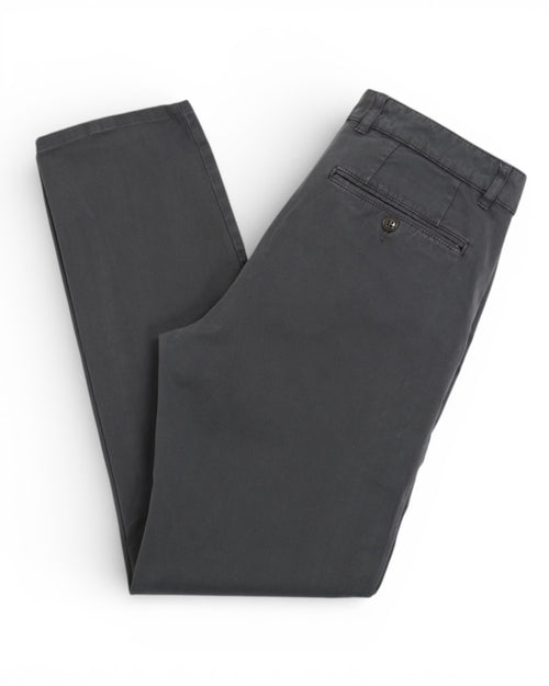 Clay Grey Cotton Twill Trousers
