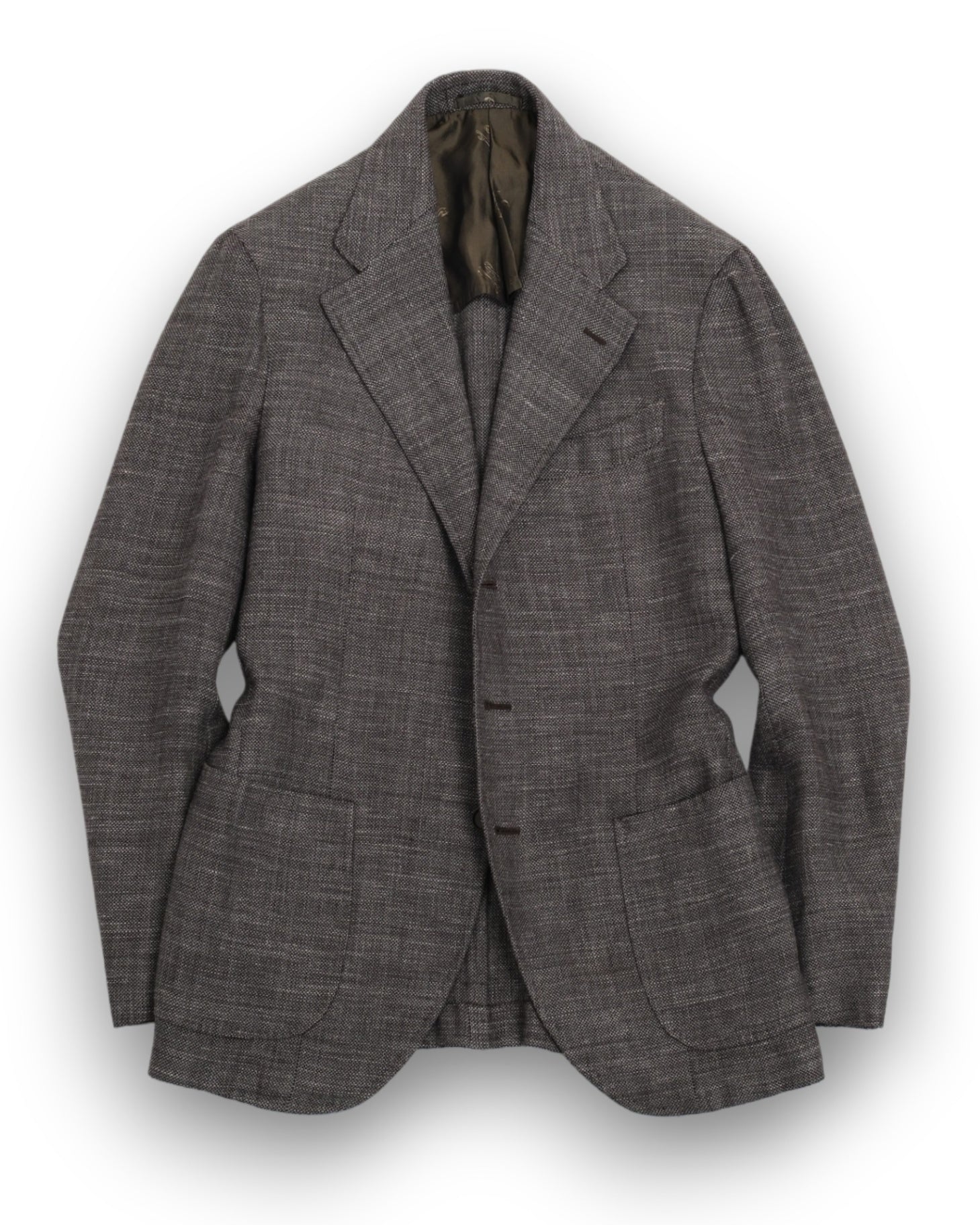 Taupe Wool/Linen/Silk Ciro Sports Jacket