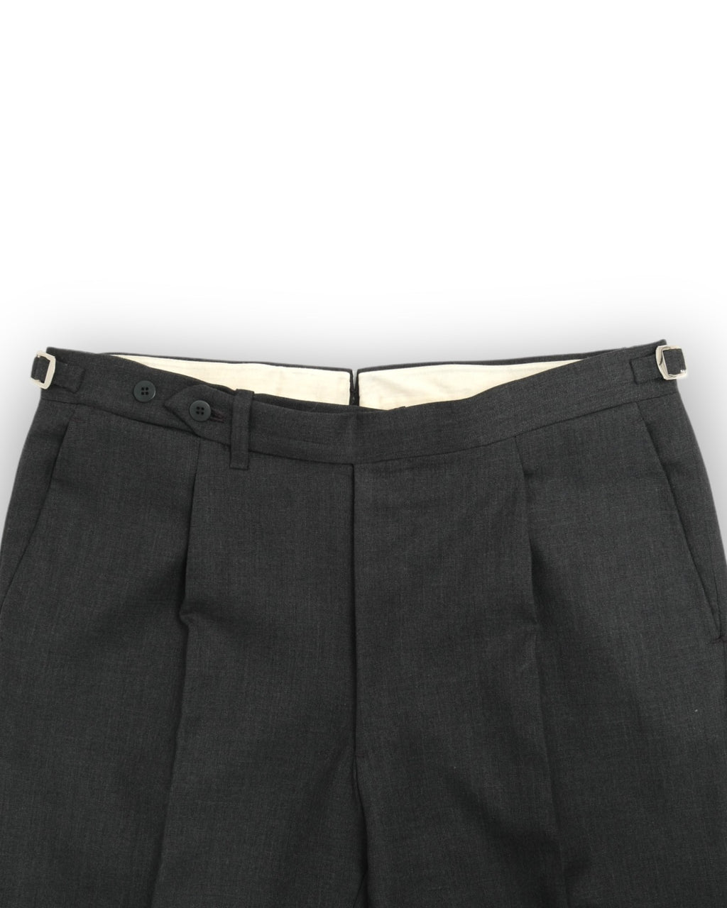 Charcoal Virgin Wool 2-Piece suit