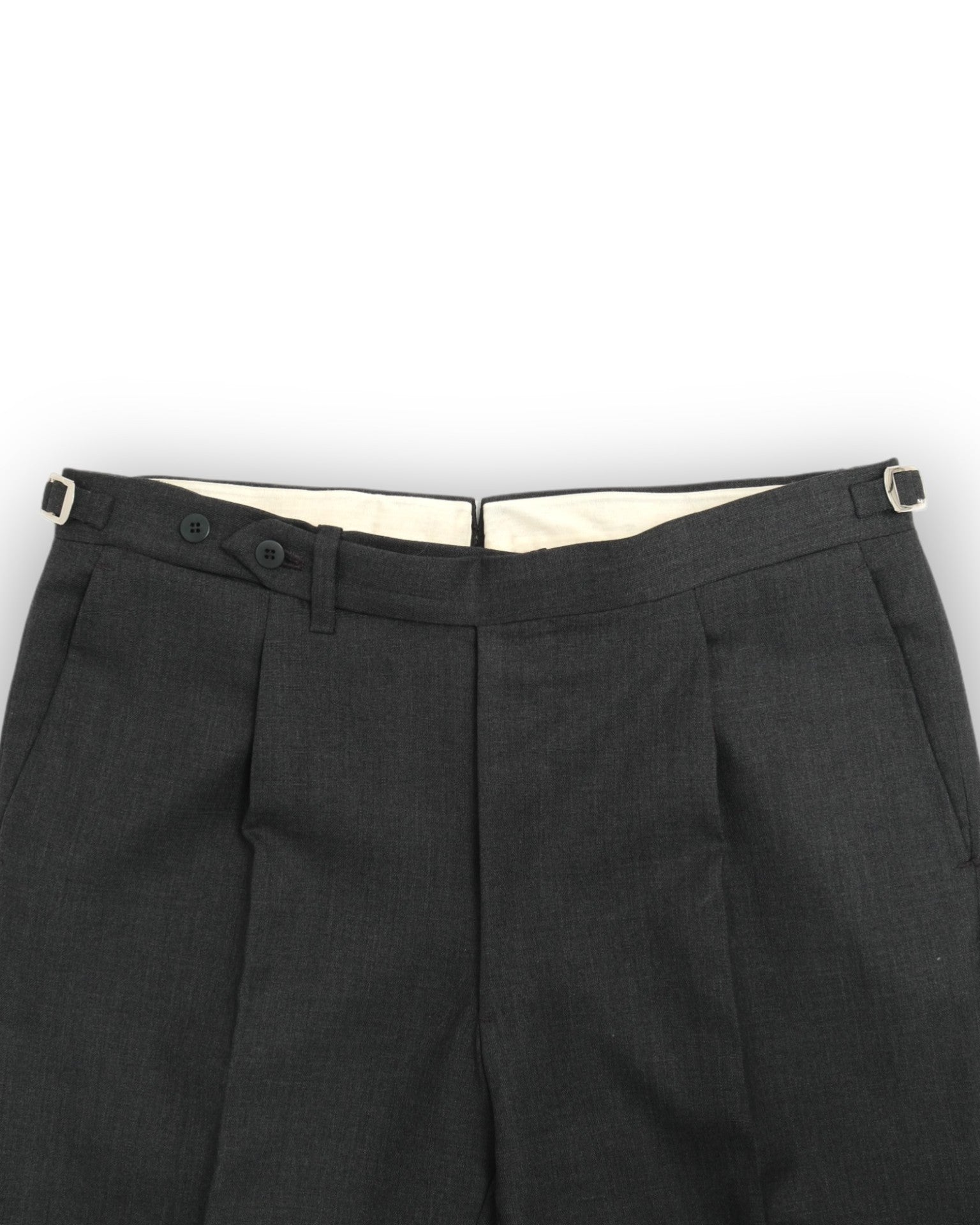 Charcoal Virgin Wool 2-Piece suit