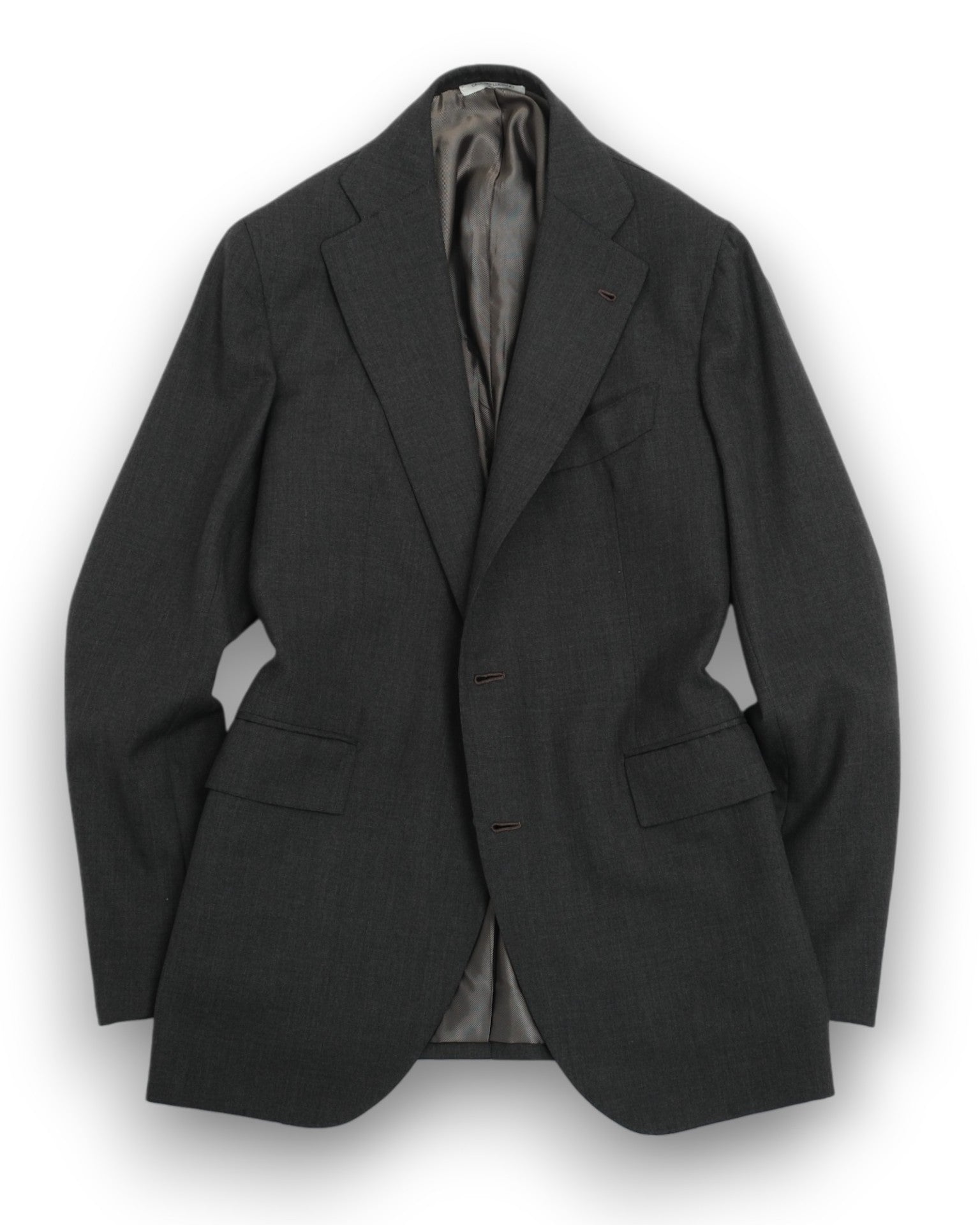 Charcoal Virgin Wool 2-Piece suit