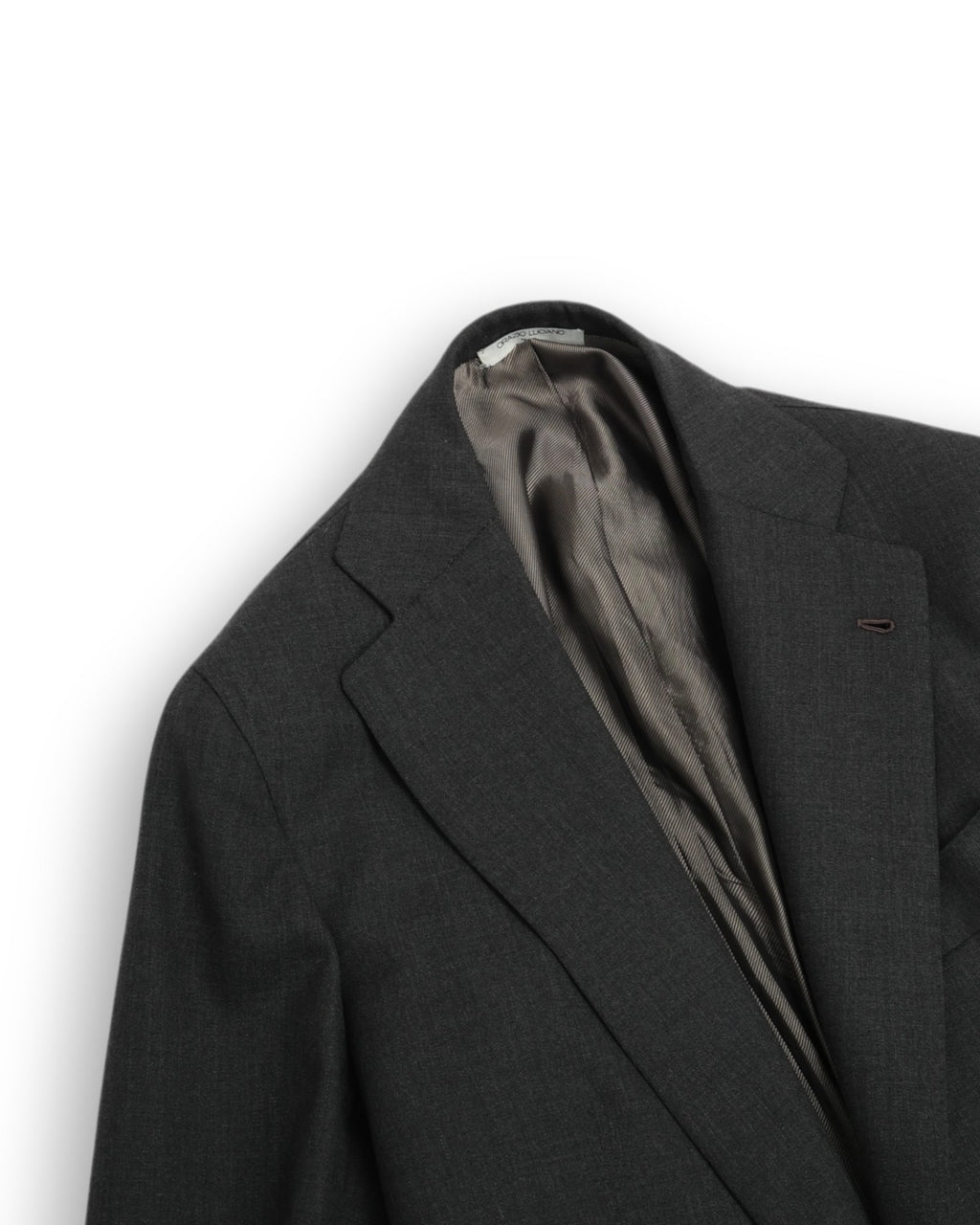 Charcoal Virgin Wool 2-Piece suit