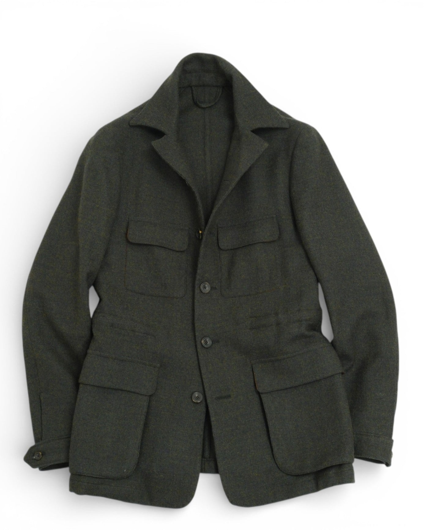 Forest Loro Piana Tweed Safari-Jacket