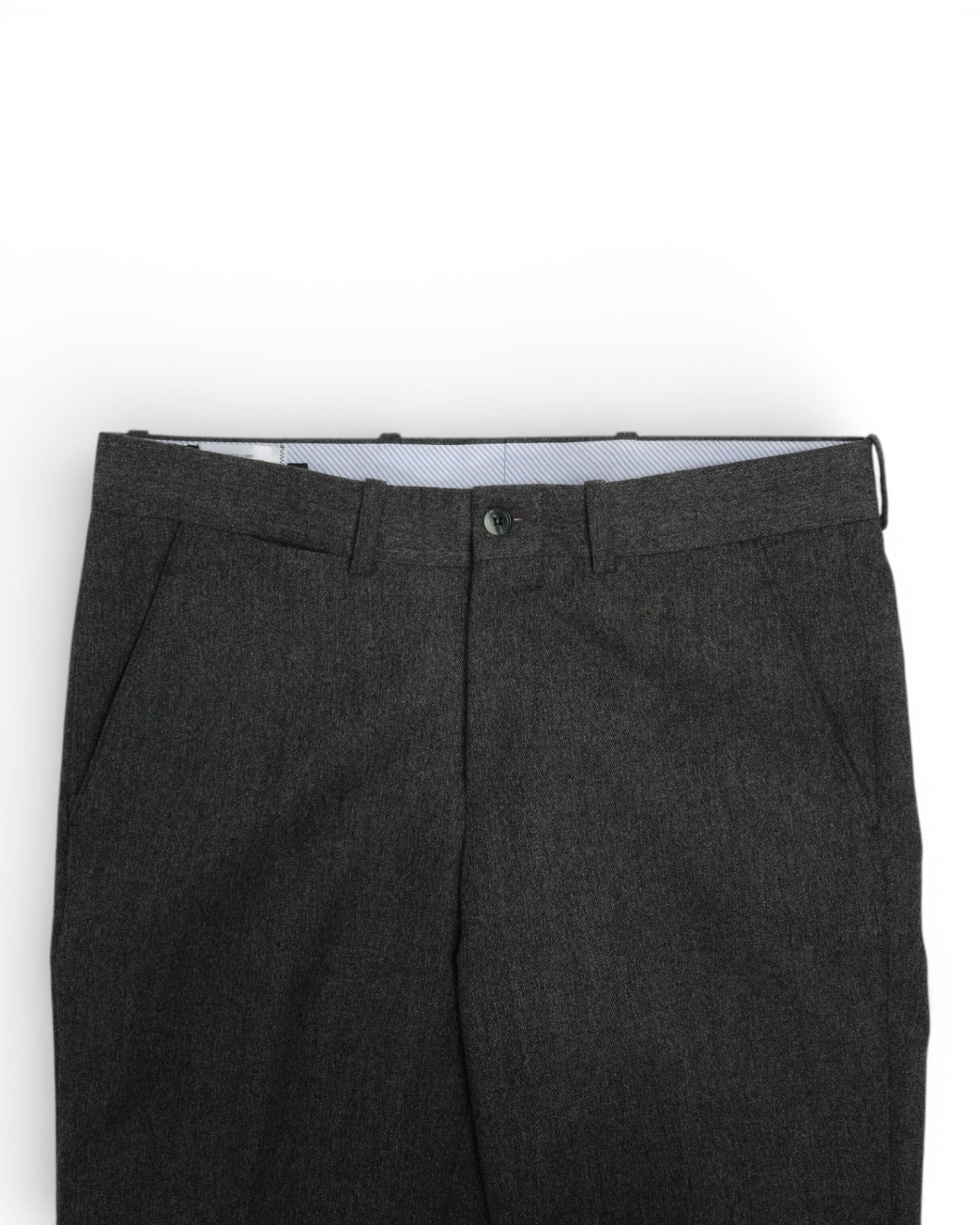 Grey Wool & Cashmere Trousers