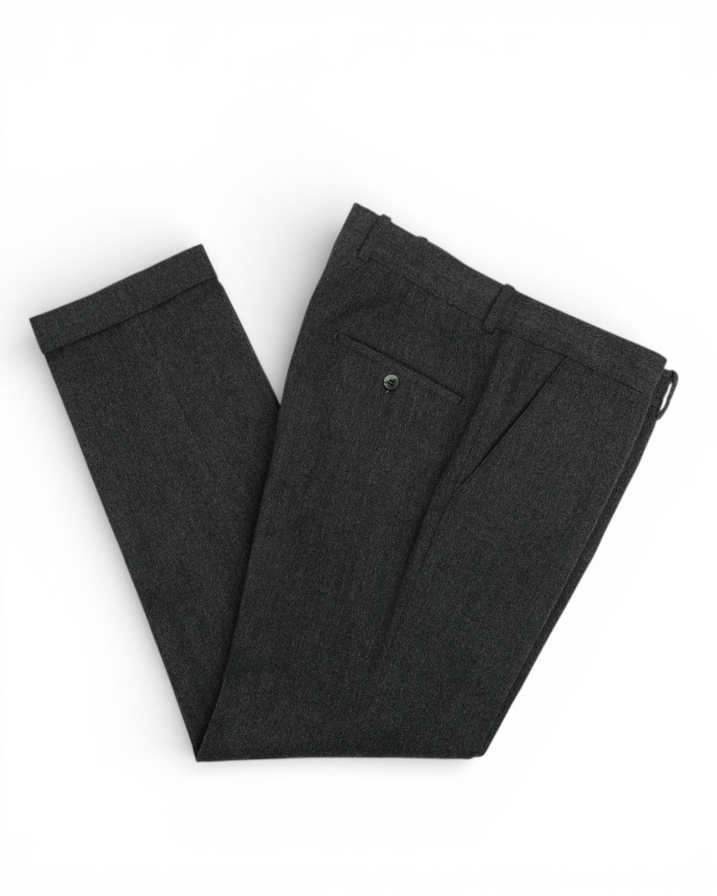 Grey Wool & Cashmere Trousers