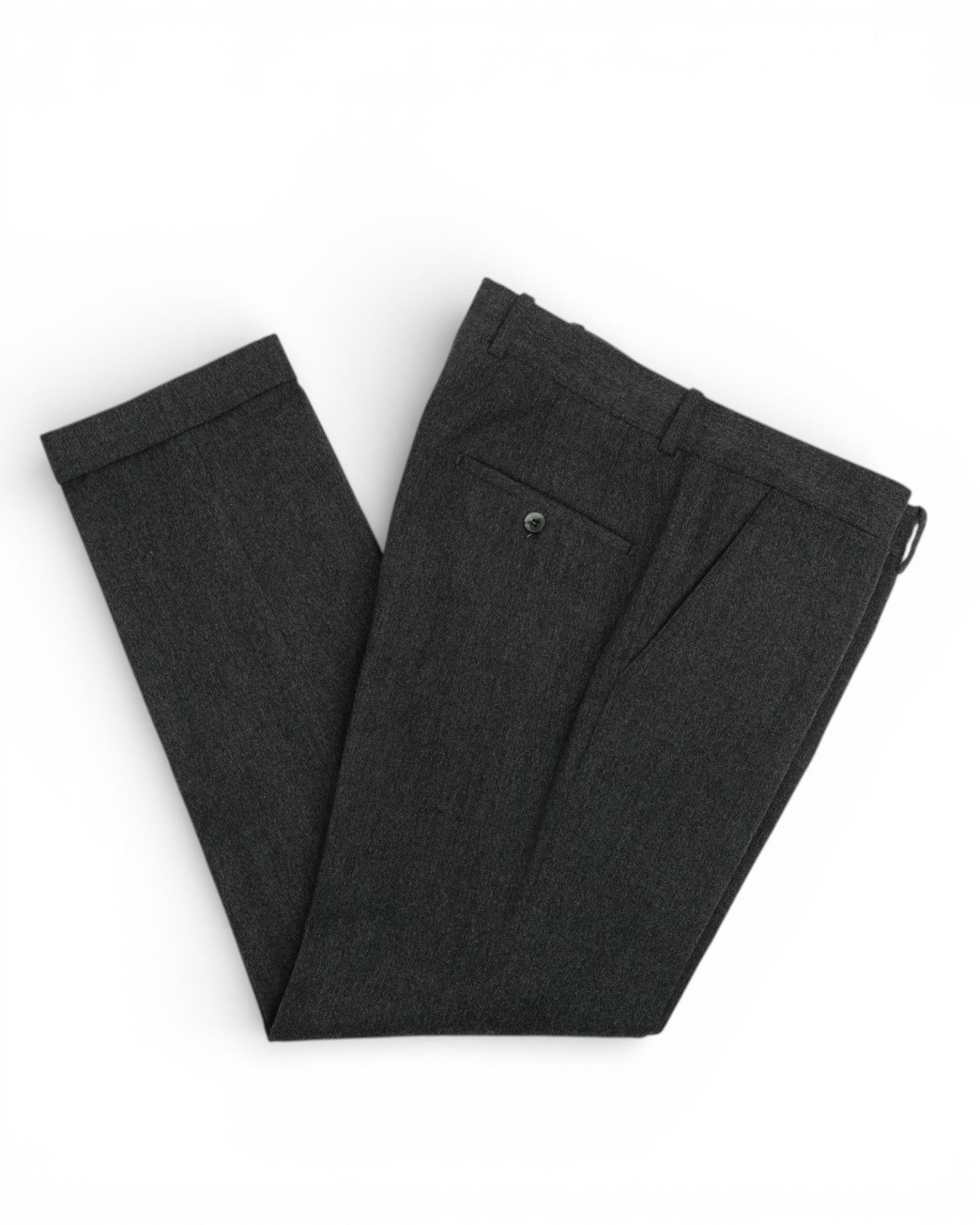 Grey Wool & Cashmere Trousers