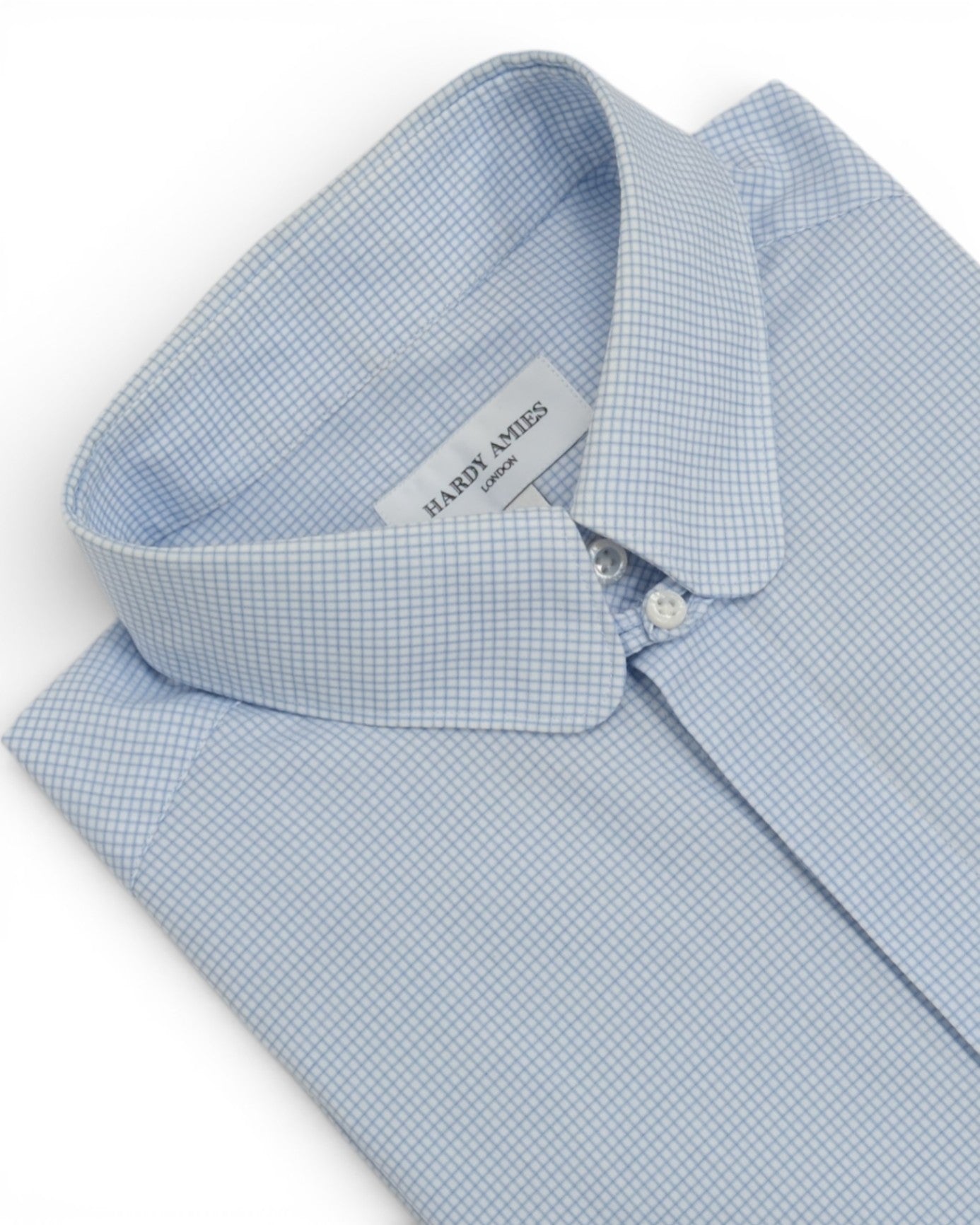 Light Blue Checked Shirt