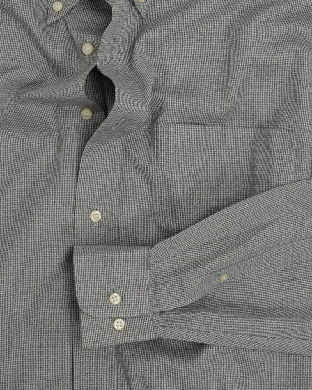 Grey Checked BD. Shirt
