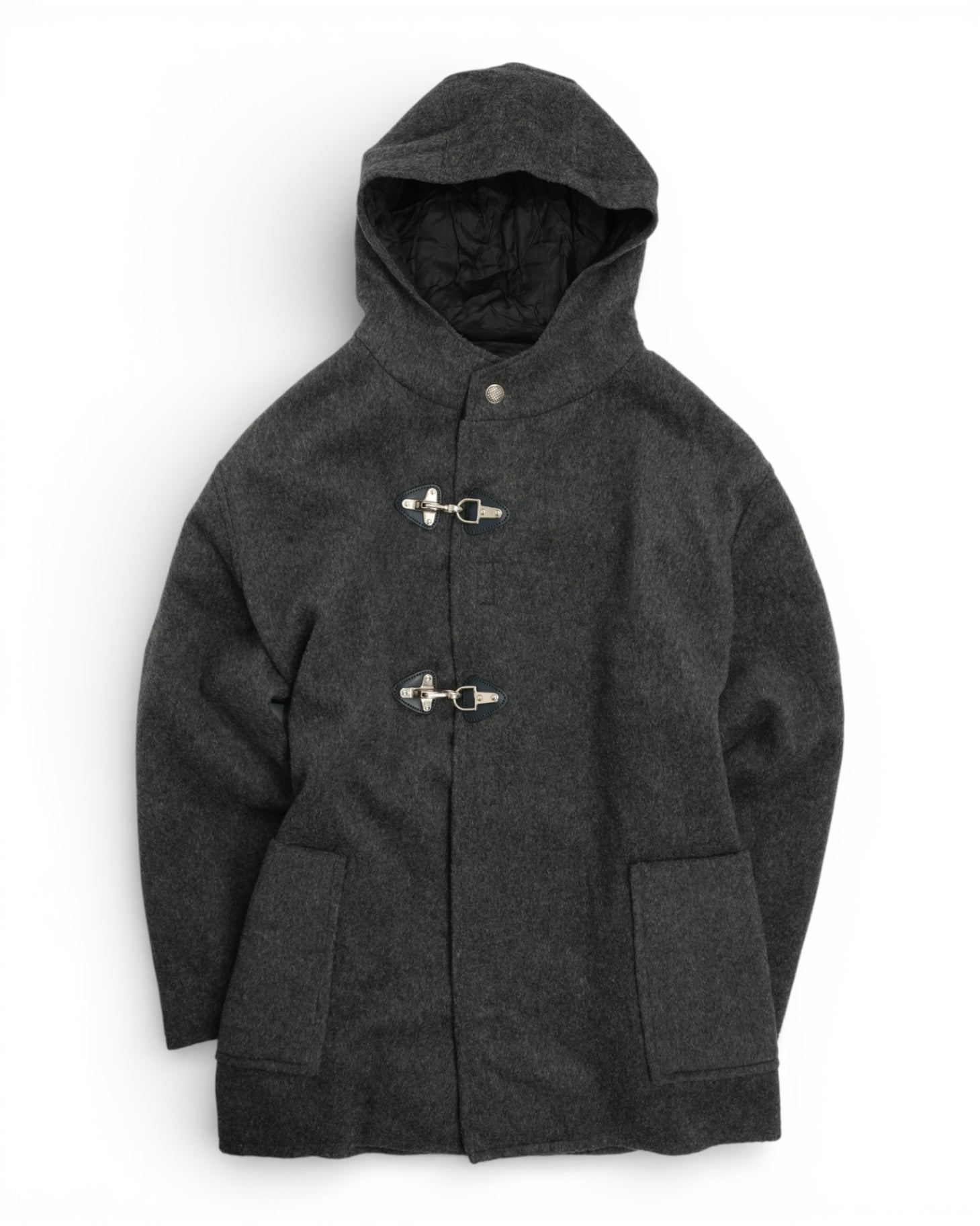ジャケット・アウター 90s~ hooded fireman coat archive gray Dark Grey Fireman Clasp Duffle Coat – Vangelis