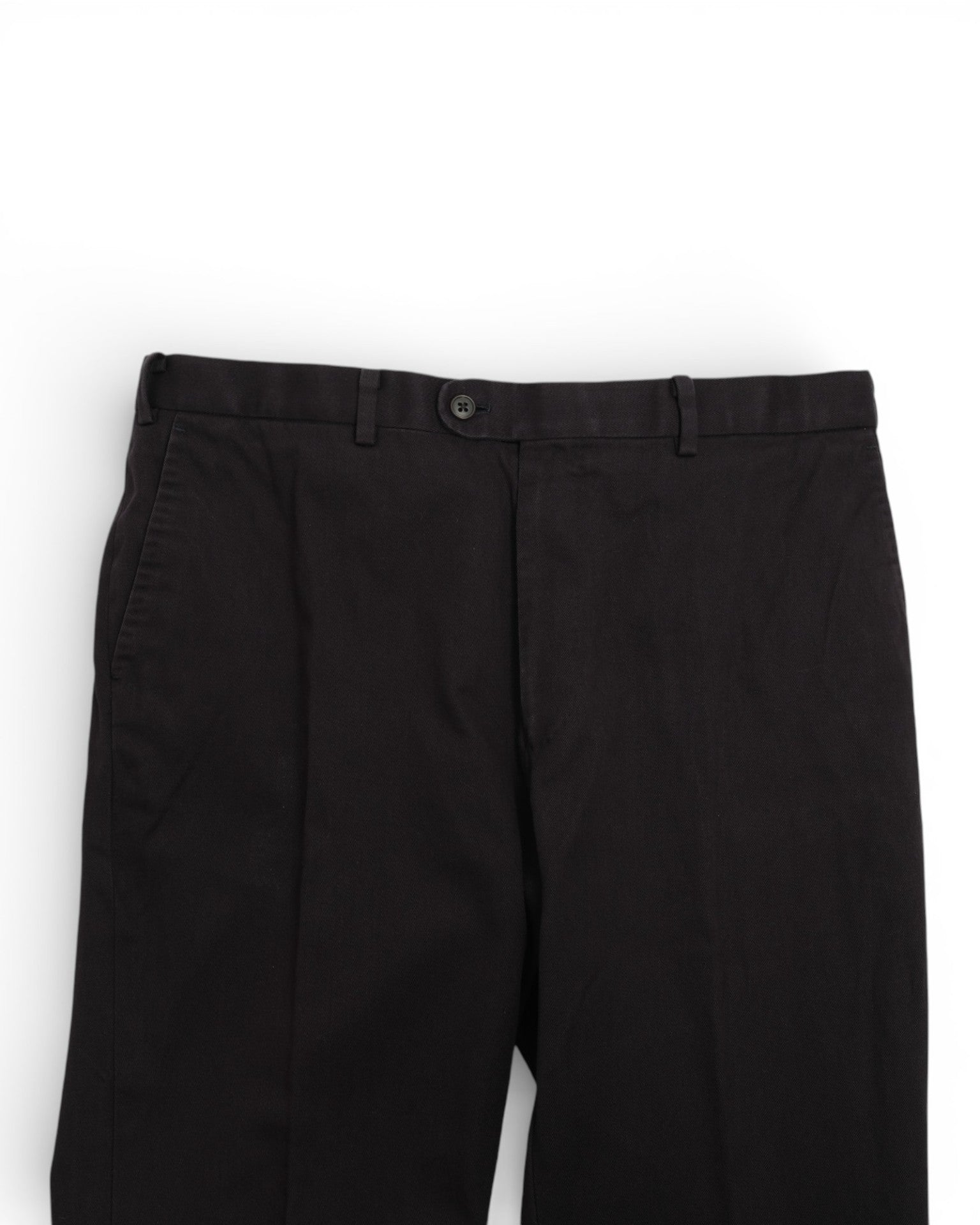 Navy Heavy Cotton Trousers