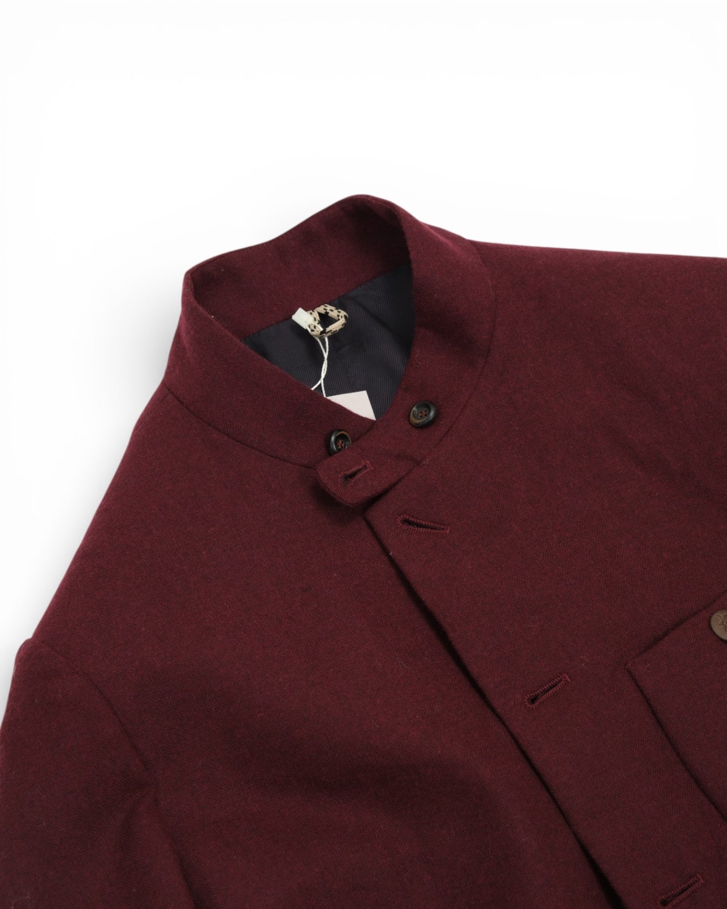 Bordeaux Mandarin Jacket