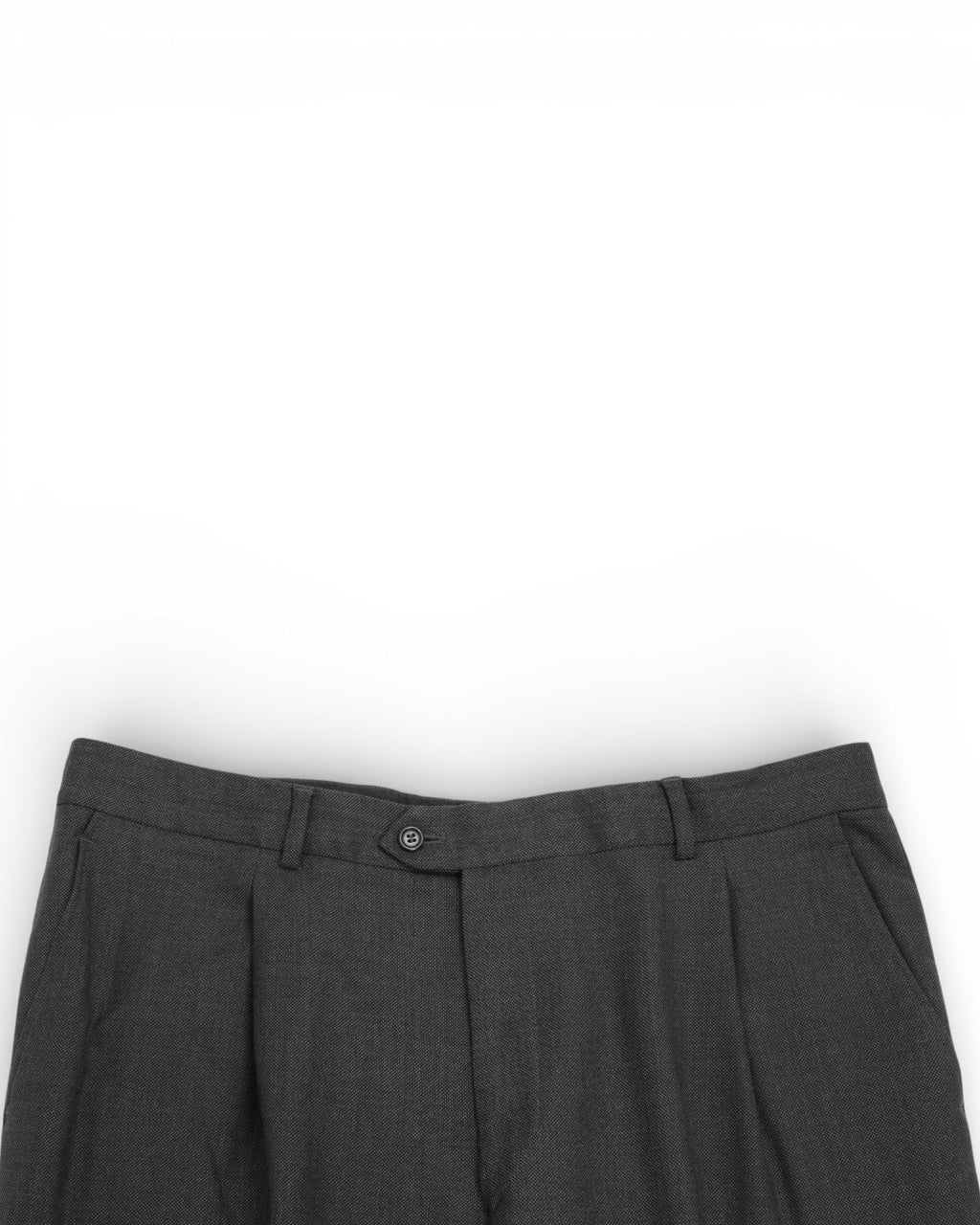 Grey Birdseye Wool Suit
