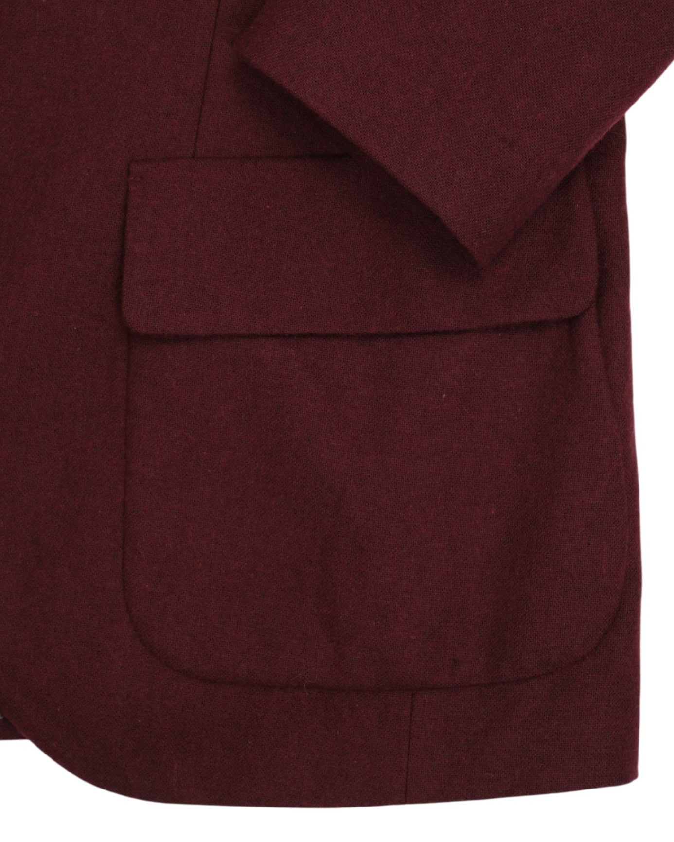 Bordeaux Mandarin Jacket