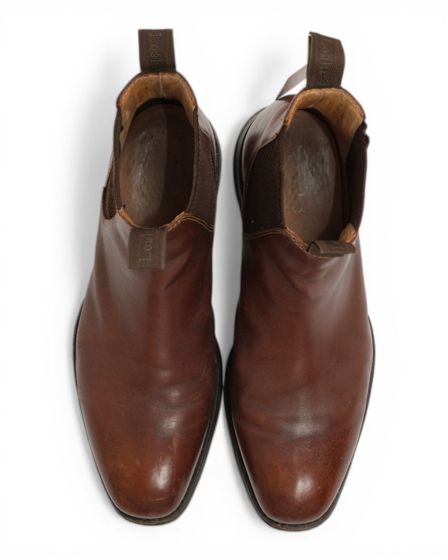 Brown Leather Chelsea Boot