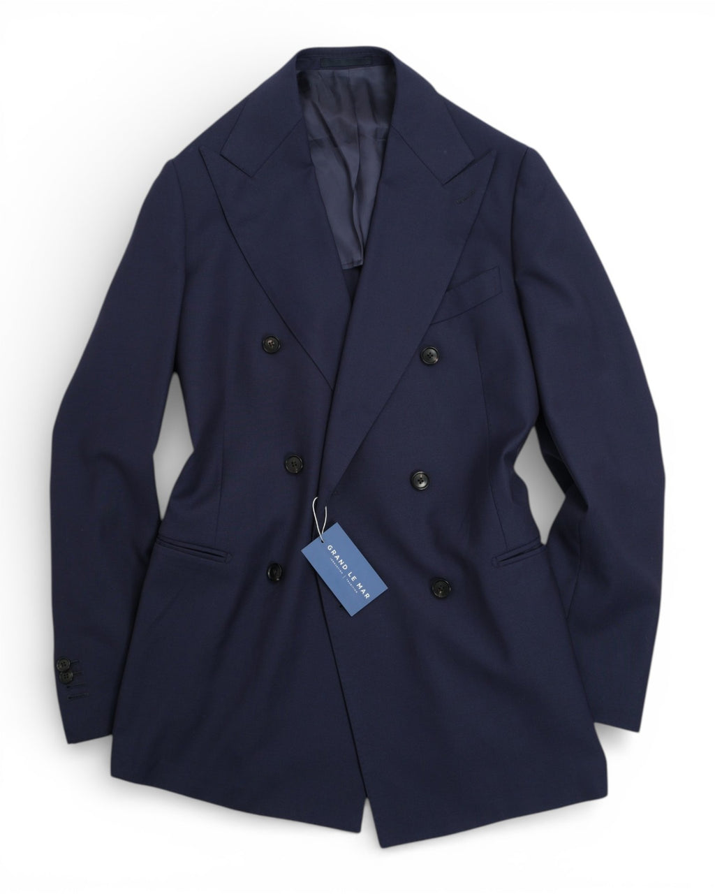 Navy DB. 3-piece suit