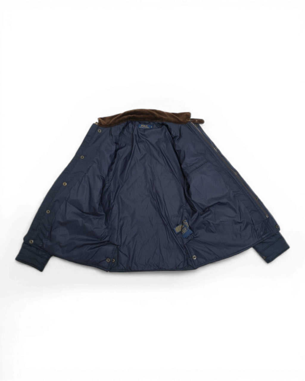 Navy Quilted Jacket 