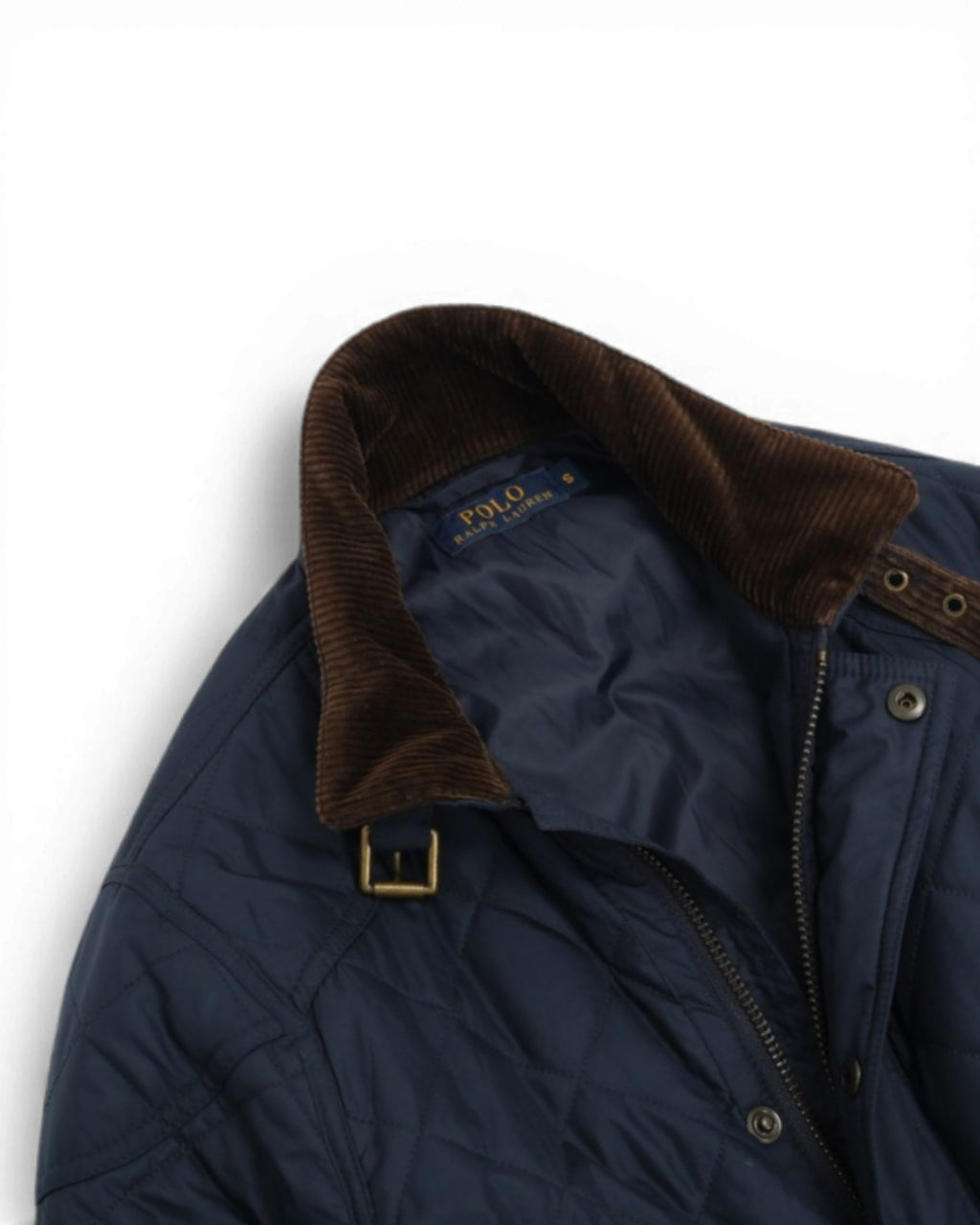 Navy Quilted Jacket 