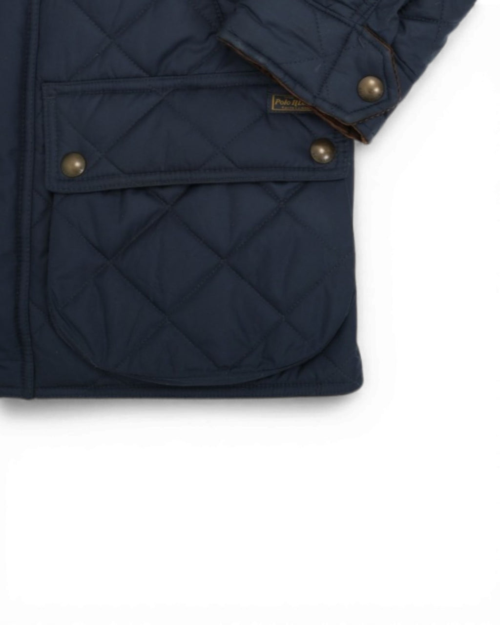 Navy Quilted Jacket 