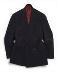 Navy DB. 80's Wool Suit