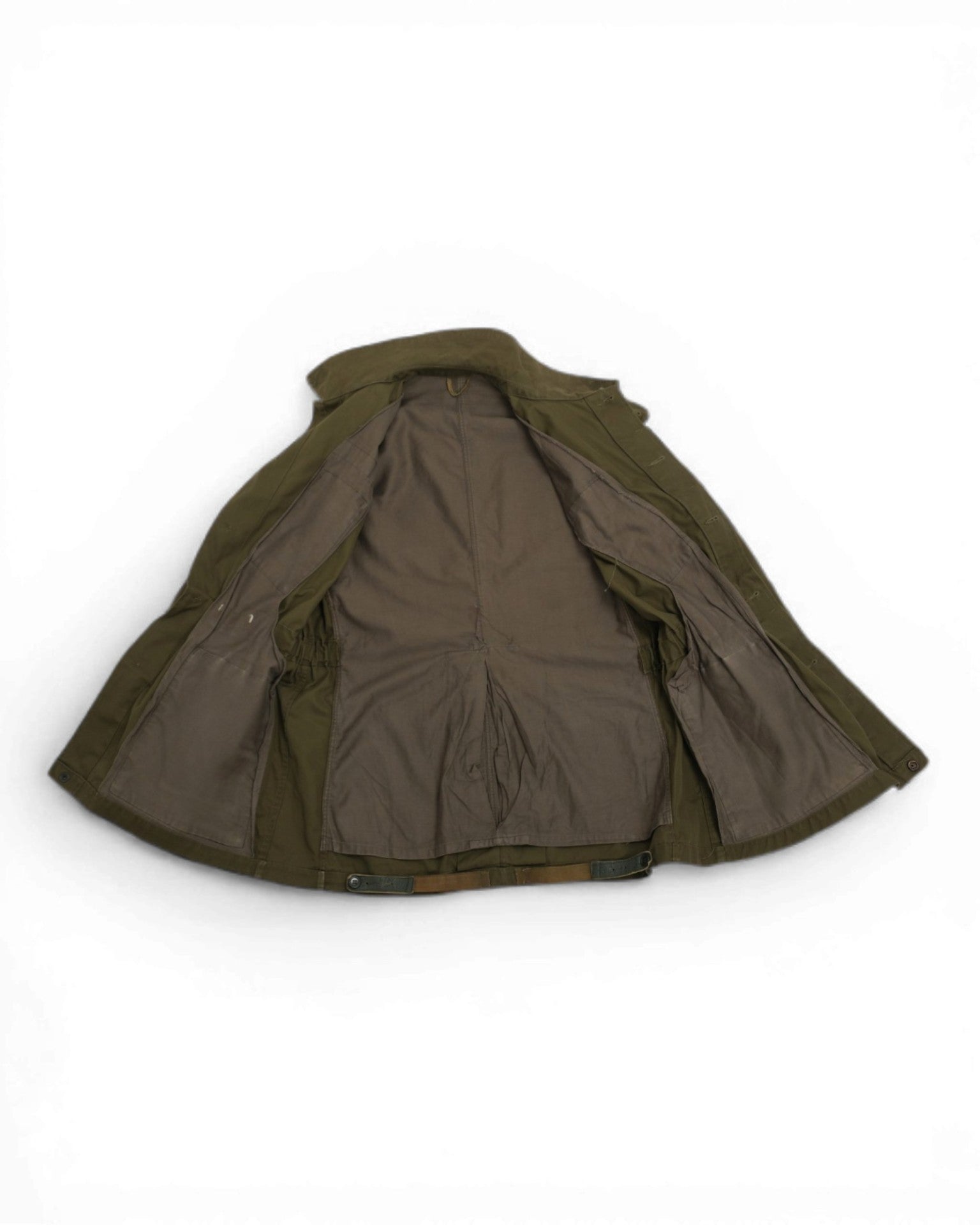 Army Green Cotton Twill Field Jacket