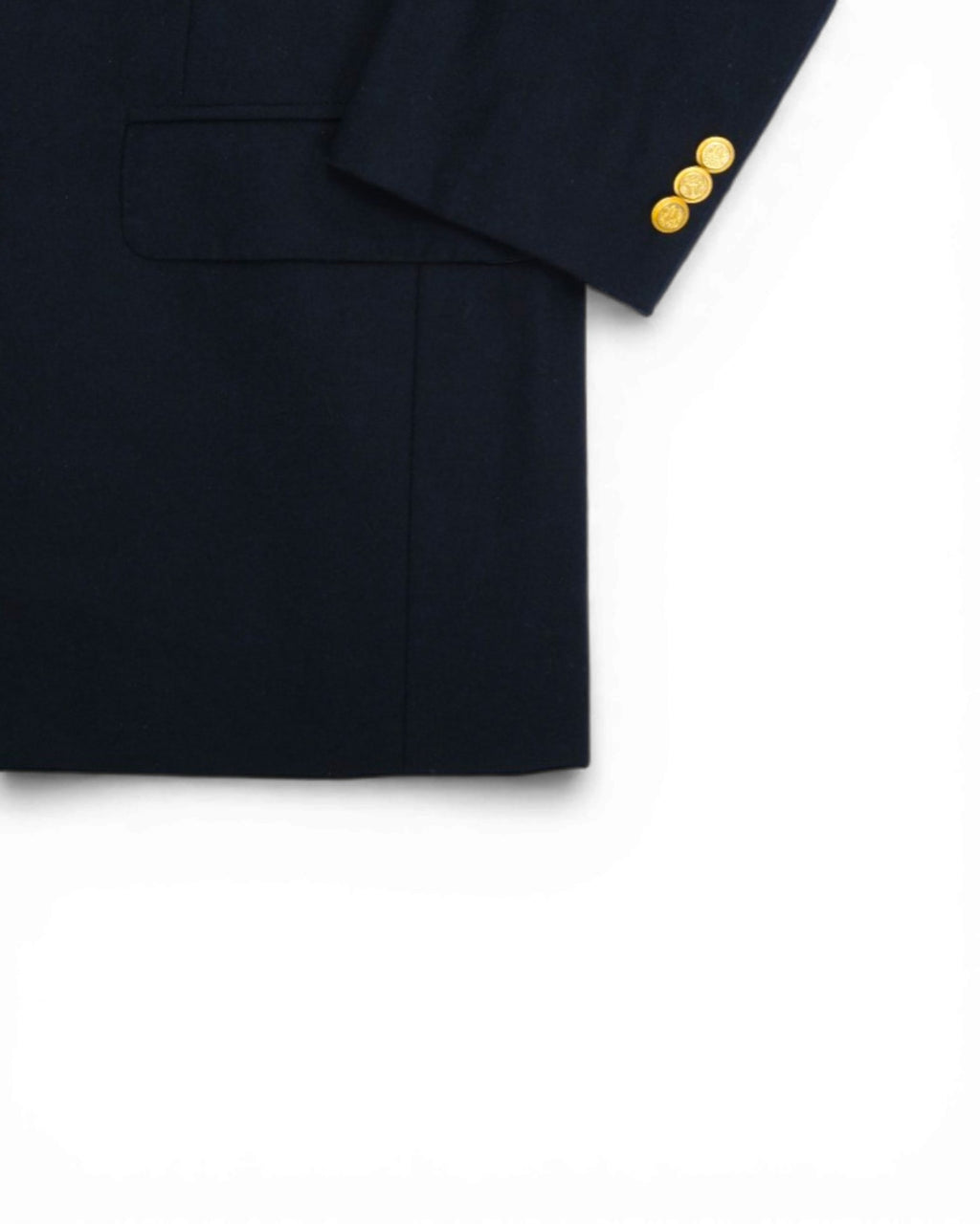 Navy Twill Flannel DB. Club Blazer