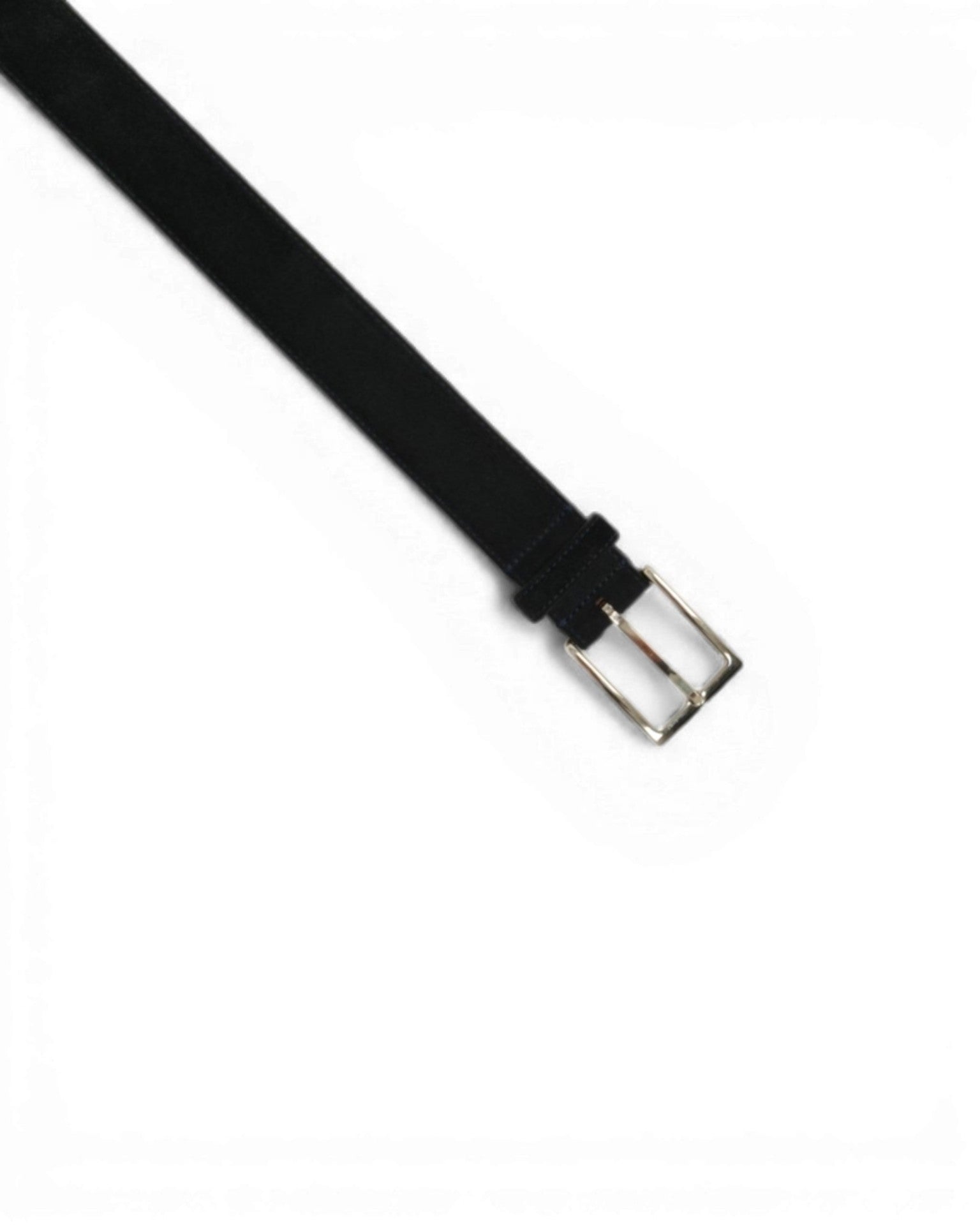 Dark Navy Suede 35mm Belt