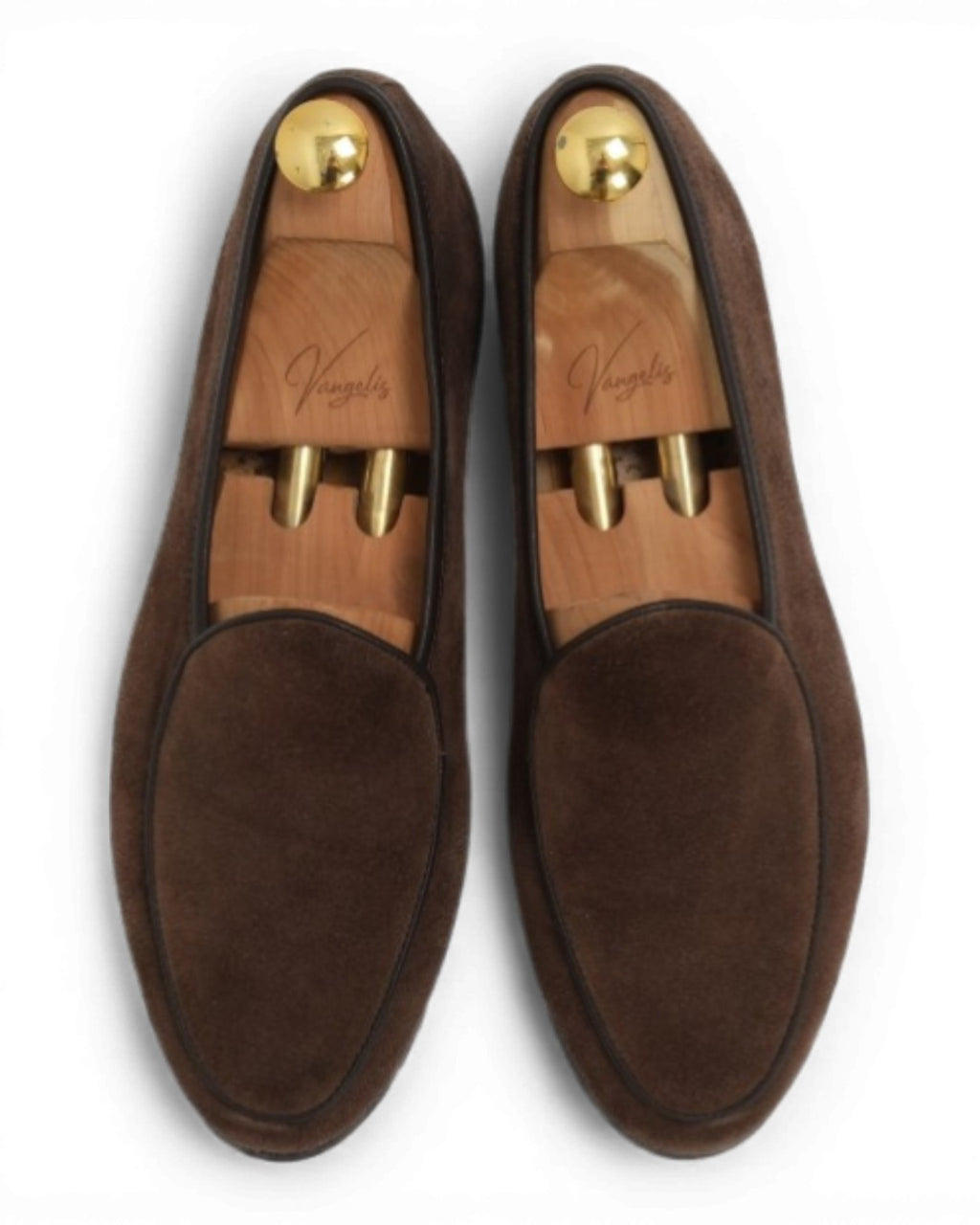 Dark Mocca Suede Belgian Loafers