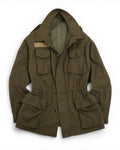 Army Green Cotton Twill Field Jacket