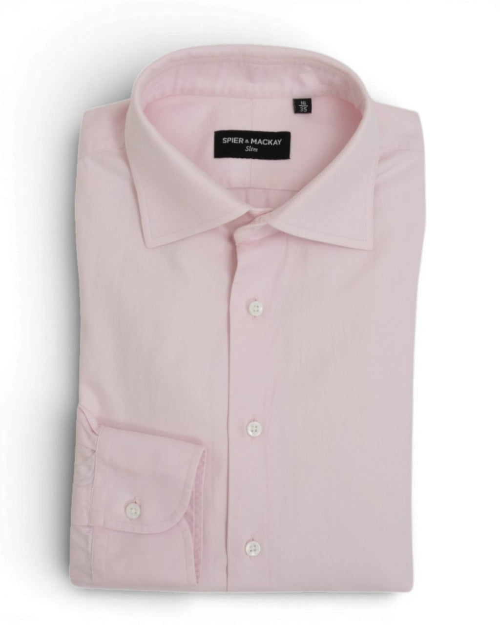 Pale Pink Twill Shirt