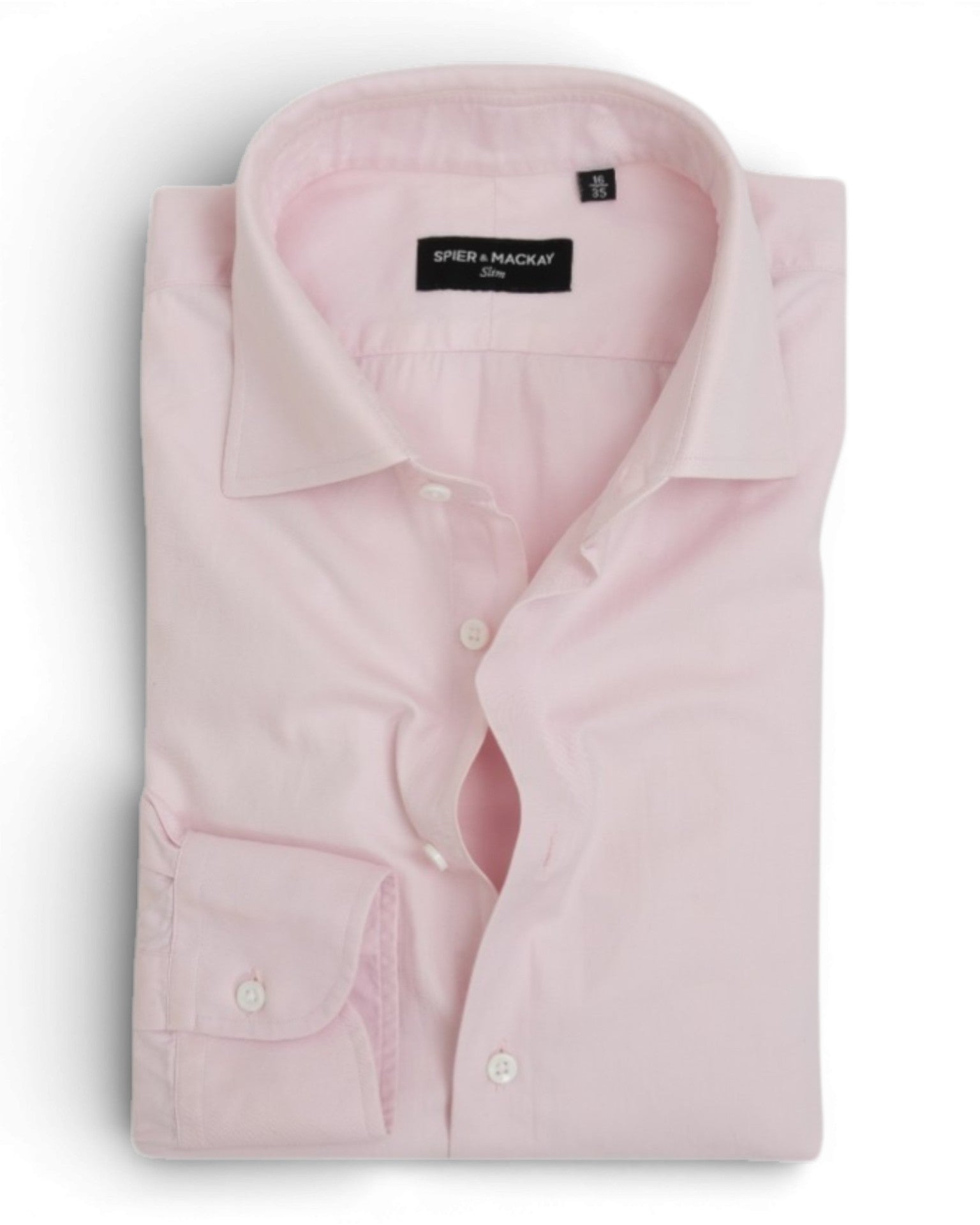 Pale Pink Twill Shirt