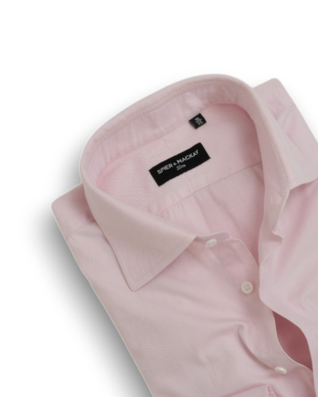 Pale Pink Twill Shirt